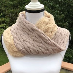 Faux Fur Infinity Scarf
